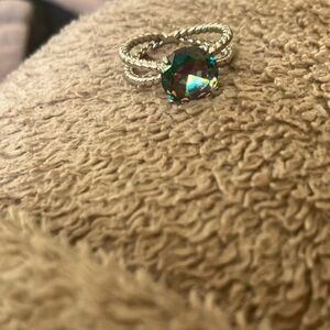 Real Mystic Topaz Ring